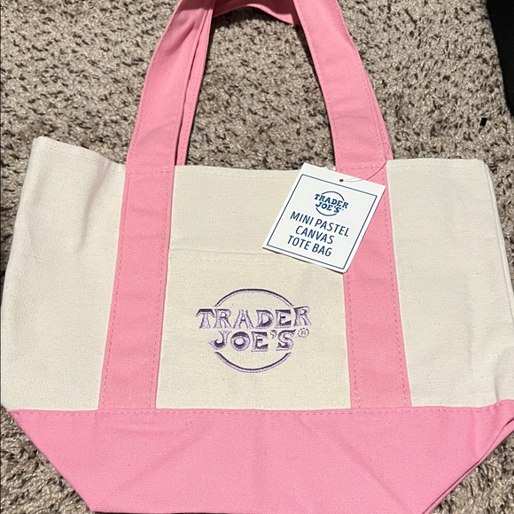 Mini pastel canvas bag - Picture 1 of 2